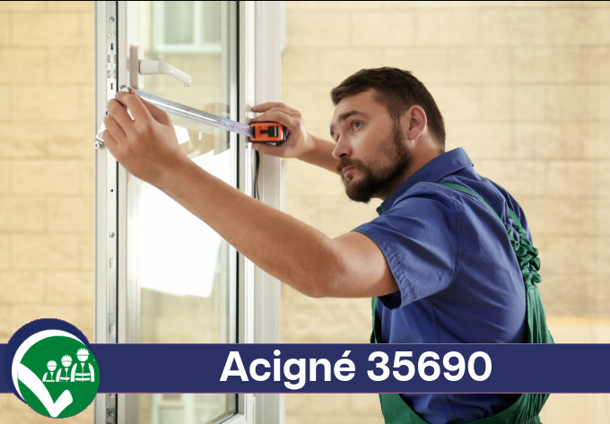 Vitrier Acigné 35690